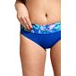 Bandeau plavky Triola 85241/92 modrý vzor