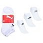 Sportovní kotníčkové ponožky Puma 887497 3pack bílé