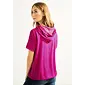 Dámské tričko Cecil s kapucí 344078 cool pink