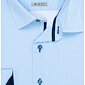 Pánská košile AMJ Comfort Slim Fit VDSBR 1321 sv.modrá