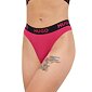 Dámske bavlnené tangá Hugo 50480166 fuchsia