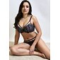 Sexy bardotka Triola 26851 noční modř