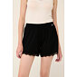Micromodal Cheeky šortky Vamp s krajkou 22805 black