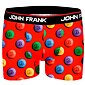 Boxerky pre mužov s farebnou potlačou John Frank crypto