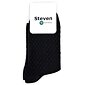 Ponožky Steven s bambusem 007125 černé