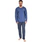 Mladistvé pyžamo pre mužov Cornette Utah tm.modré