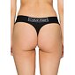 Tanga pro ženy Calvin Klein Reimagined Heritage QF6774E noční modř