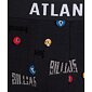 Boxerky pro muže Atlantic 3MH-011 3pack grafit - modré