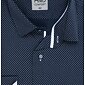 Elegantní košile s dlouhým rukávem AMJ Comfort VDBR 1291 navy
