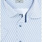 Elegantní košile pro muže AMJ Comfort VKBR 1279 bílo-modrá
