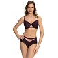 Dámske krajkové nohavičky pre ženy Marc & André W24-0693 bordo