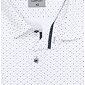 Košile AMJ Comfort slim VKSBR 1227 bílo-černá