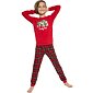Chlapčenské pyžamo Cornette Kids Family Time červená
