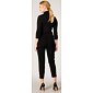 Ležérní kalhoty Yest Regular Fit pro ženy 0003372 černé