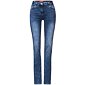 Slim fit džíny s vysokým pasem pro ženy Cecil 376777 mid blue