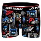 Pánské vtipné boxerky John Frank JFBD354 spy black - video