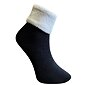 Ponožky s ovčou vlnou Matex 838 Helena Merino čierno-biela