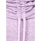 Dámský příjemný svetřík se stojáčkem Cecil 321003 lila