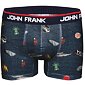 Boxerky pre mužov s potlačou John Frank 225 jeans