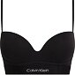 Calvin Klein Bralette Embossed Icon QF6991E čierna