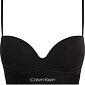 Calvin Klein Bralette Embossed Icon QF6991E čierna