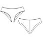 Neviditelné dámské brazilky Timo Touch of Silk 102823