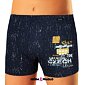 Pánské boxerky s potiskem Andrie PS 5588 navy