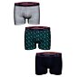 Pánske boxerky John Frank JF3BFG05 3 pack multicolor
