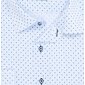 Pánská funkční košile s dlouhým rukávem AMJ Slim Fit VDSE 1344 sv.modrá