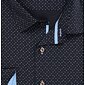 Pánská košile AMJ Comfort Slim Fit 1331 noční modř