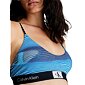 Calvin Klein Unlined Bralette collection1996 QF7216E tyrkys vzor