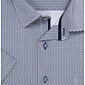 Elegantní košile pro muže AMJ Comfort VKBR 1375 modro-bílá