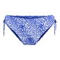 Dámské vyztužené bikiny LingaDore 7709TB/SB modrobílý tisk