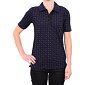 Bavlnená polokošeľa pre dámy MXO 31571 navy