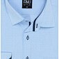 Detail rozhalenky košile AMJ Style VDR 1170 sv.modrá