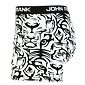 Pánské boxerky John Frank JF2BTORA04 duo pack černobílé