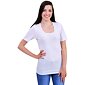 Bavlnené tričko pre ženy Pleas 163911 biele