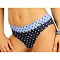 Push-up plavky bez kostice Litex 6D178 jeans puntík