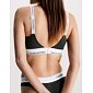 Calvin Klein Bralette QF7059E sportovní podprsenka field olive