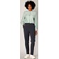 Společenské kalhoty Regular Fit Yest Patience 0004003 grafit