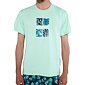 Pánské pyžamo Vamp s krátkým rukávem 20710 aqua melon