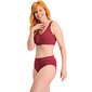Bezšvové nohavičky z bambusu Bamboo basics Belle burgundy