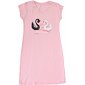 Čarovná dievčenské nočné košele Cornette Kids Swan pink