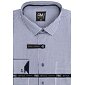 Pánska košeľa AMJ Style Slim Fit VDSR 1263 modrá kocka