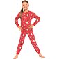Dievčenské pyžamo Cornette Young Gnomes 3 červené