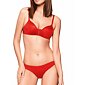 Elegantné nohavičky strihu brazil Lormar Extra 0186 červená