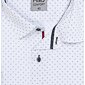 Pánská košile AMJ Comfort slim VKSBR 1223 bílo-šedá