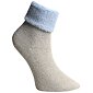 Ponožky Matex 608 Hermína Merino sv.modrá