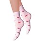 Detské obrázkové ponožky s motýľmi Steven 383014 ružové