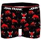 Boxerky pro muže s barevným potiskem John Frank 332 bulls